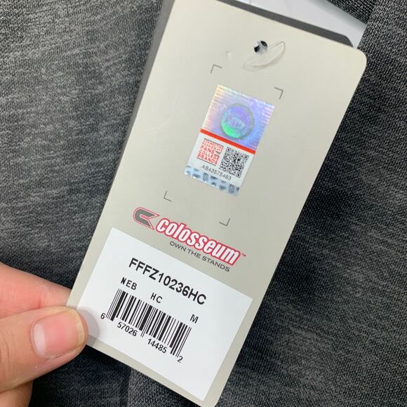 Colosseum Nebraska Huskers Sweatshirt Mens M Medium Grey Long Sleeve Pullover - Picture 6 of 12